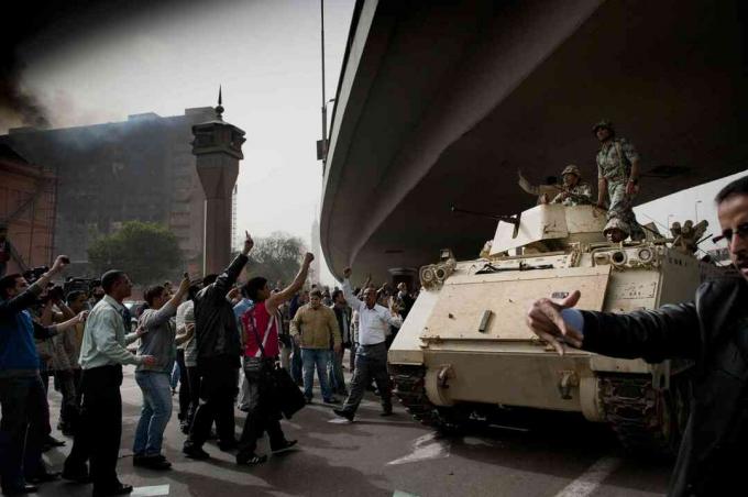 Egypte - Soulèvement au Caire