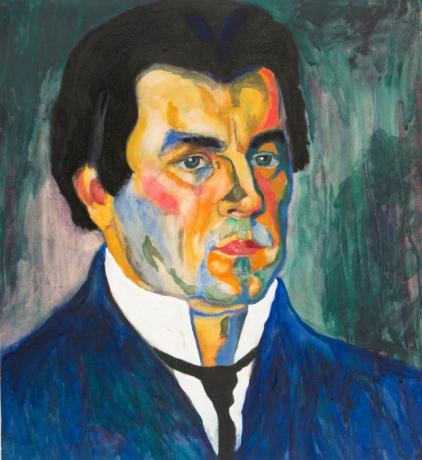 autoportrait de kazimir malevich