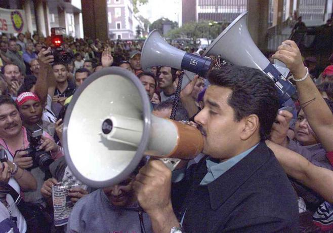 Nicolas Maduro en 2004