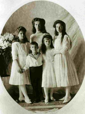 Famille du tsar Nicolas II de Russie