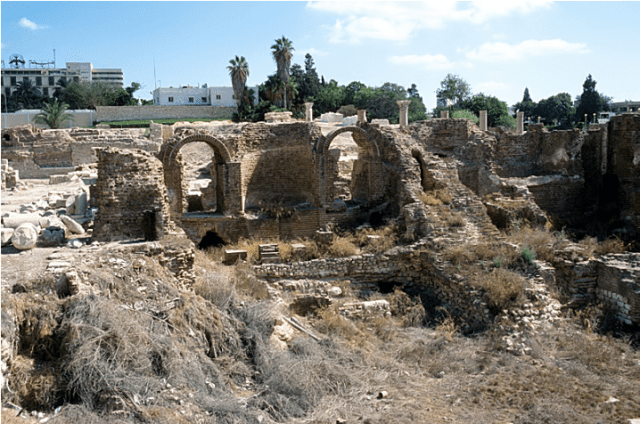 Kom El Dikka - Ruines de la bibliothèque d'Alexandrie