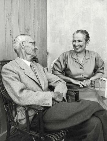 Hermann Hesse et sa femme