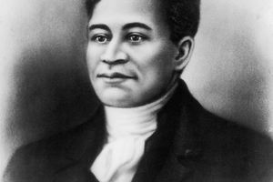 Portrait illustré de Crispus Attucks