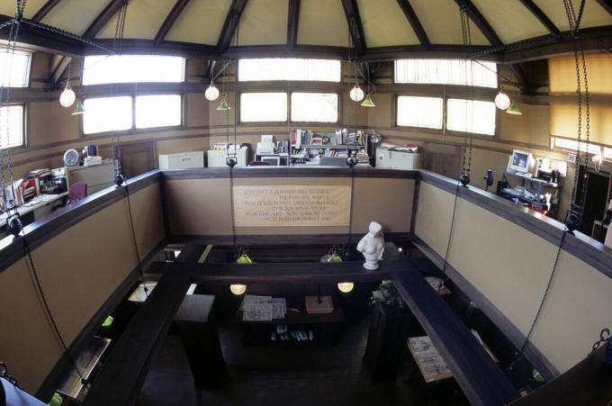 Studio de Frank Lloyd Wright, attaché à sa maison à Oak Park, Illinois