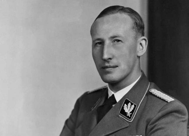 photographie du nazi Reinhard Heydrich