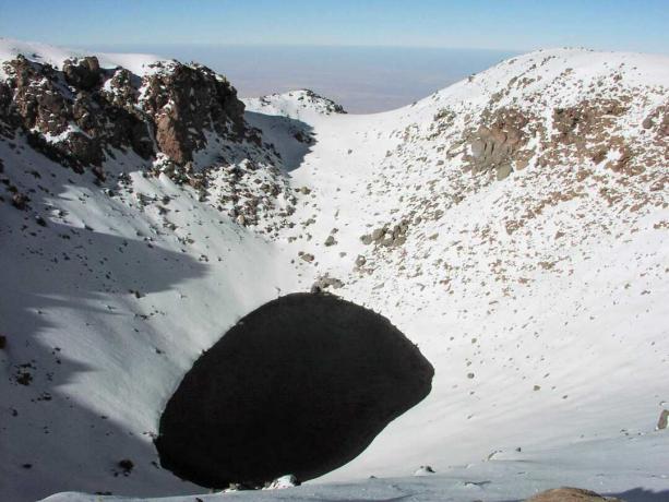 Lac de cratère de Licancabur, Chili