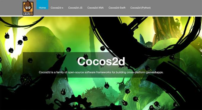 Le site Cocos2D