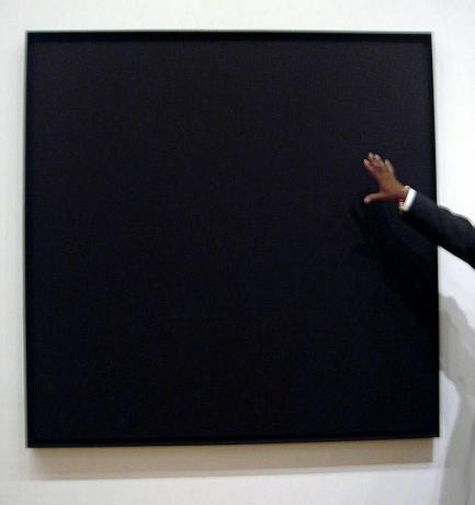 Peinture noire d'Ad Reinhardt