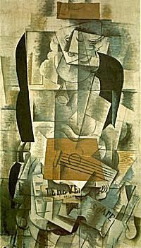 "Femme à la guitare" - Georges Braque