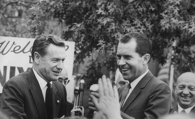 Richard M. Nixon et Nelson A. Rockefeller