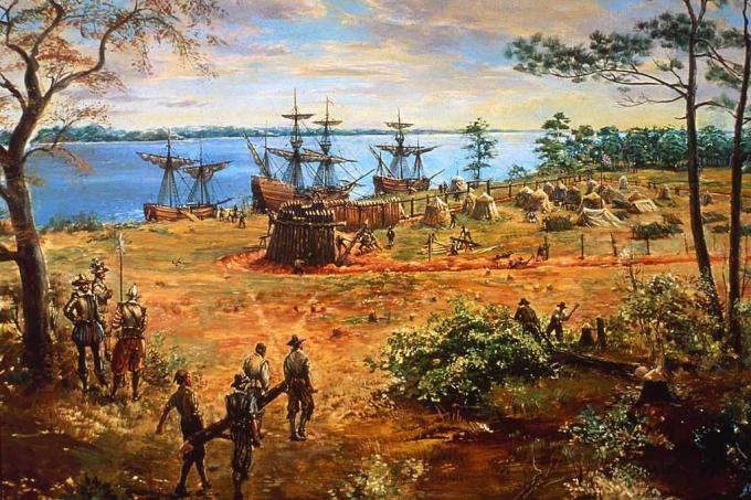 Colonie de Jamestown, Virginie, 1607