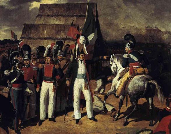 Le général Antonio Lopez de Santa Anna, 1829