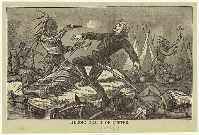 Héroïque mort de Custer