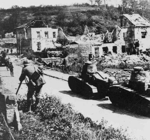 Renault FT à Vaux