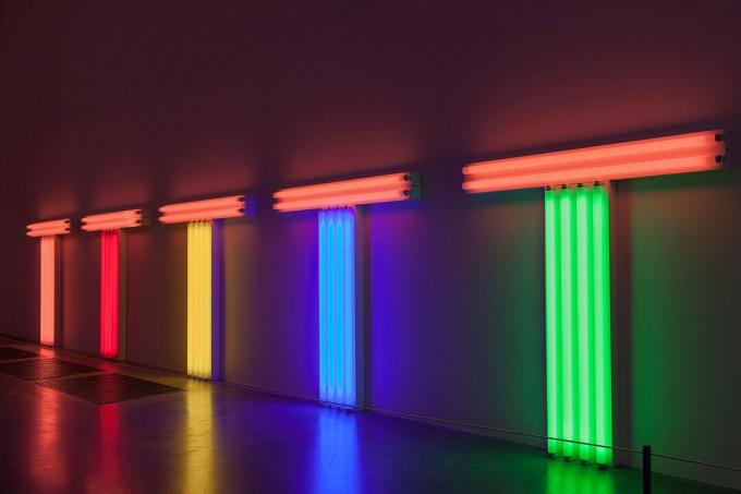 dan flavin sans titre don judd