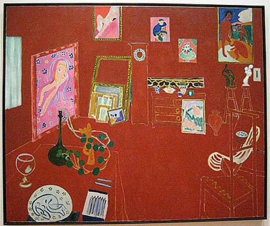 Le Studio Rouge - Henri Matisse