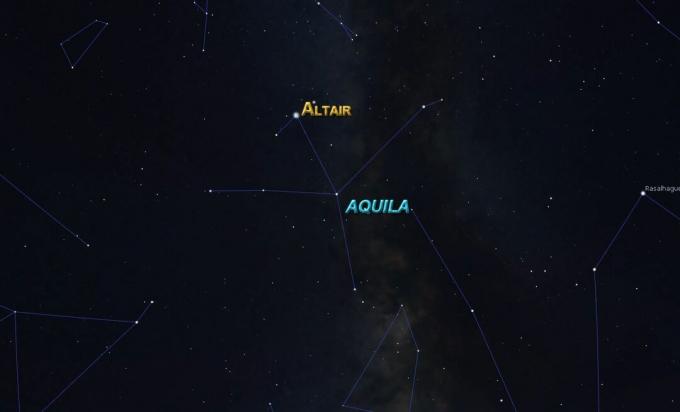 Constellation d'Aquila