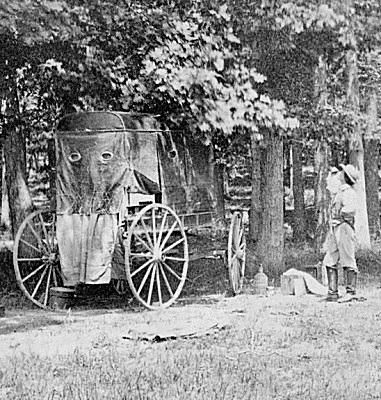 Wagon du photographe de la guerre civile