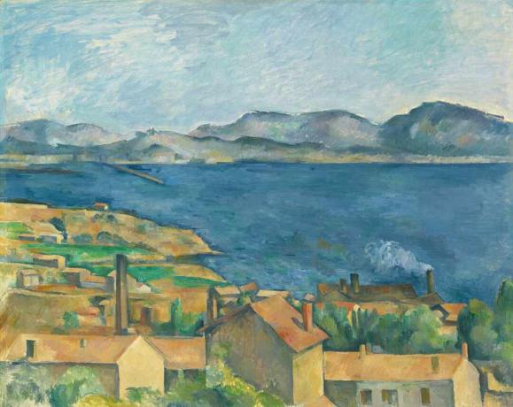 cézanne baie de marseilles