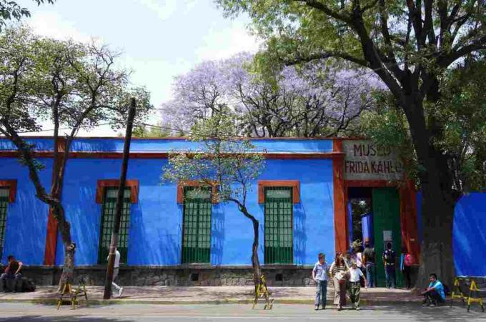 Musée Frida Kahlo, La Maison Bleue, à Mexico