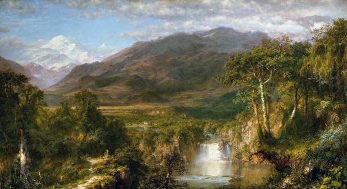 frederic edwin church coeur des andes