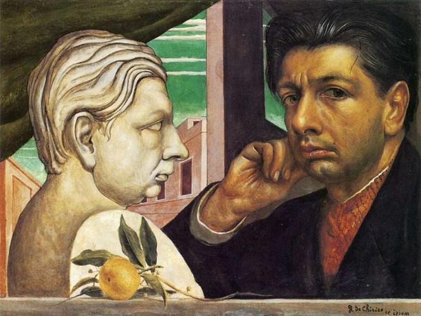 autoportrait de giorgio de chirico