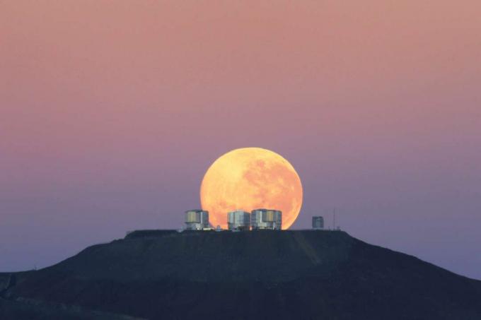 L'Observatoire VLT à Paranal, Chili.