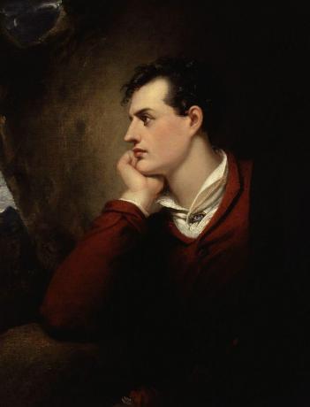Lord Byron peint par Richard Westall