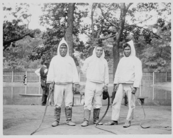 Eskimos à l'Exposition colombienne mondiale