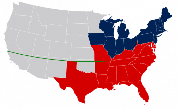 Illustration numérique du compromis du Missouri.