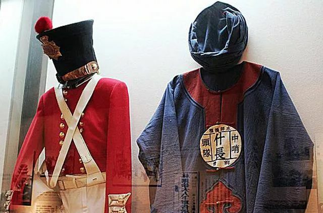 Uniformes de l'armée de la guerre de l'opium du XIXe siècle