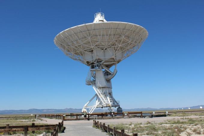 Le siège social du Very Large Array se trouve sur le campus New Mexico Tech