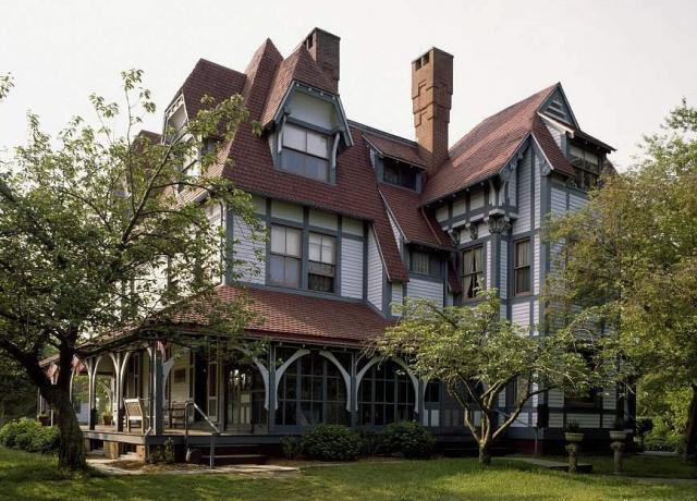 Emlen Physick House, 1878, "Stick Style" par l