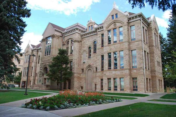 Old Main à l'Université du Wyoming