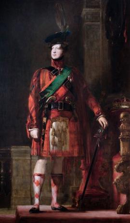 Portrait du roi George IV, 1830, par David Wilkie