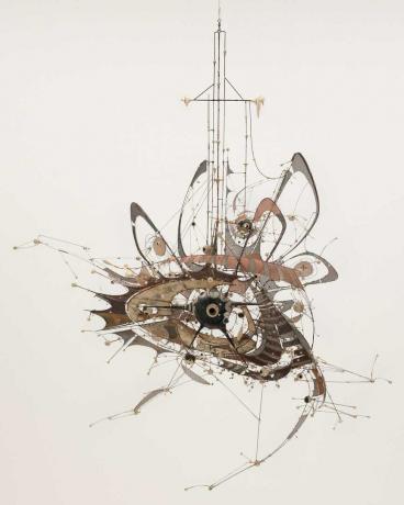 Lee Bontecou, ​​Sans titre, 1980-1998.