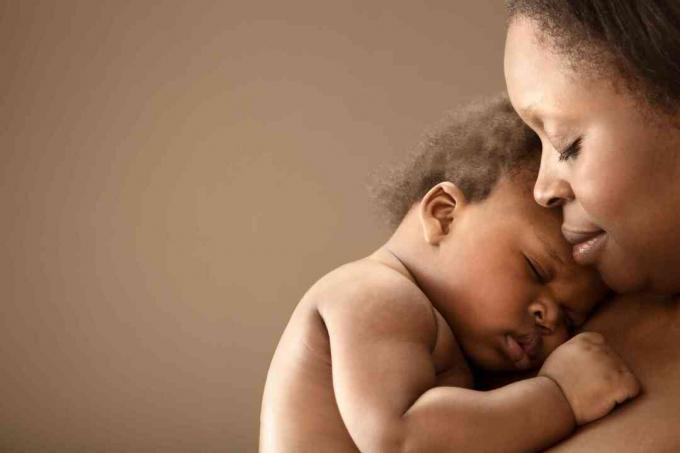 Mère avec bébé