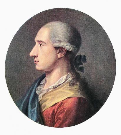 Profil de l'auteur allemand Johann Wolfgang Von Goethe
