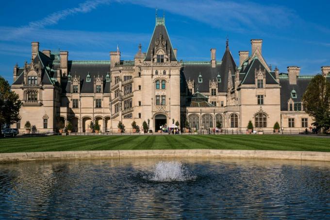 Le manoir de George Vanderbilt, Biltmore Estate, à Asheville, Caroline du Nord