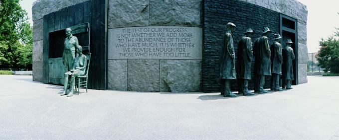 États-Unis, Washington DC, Franklin Delano Roosevelt Memorial