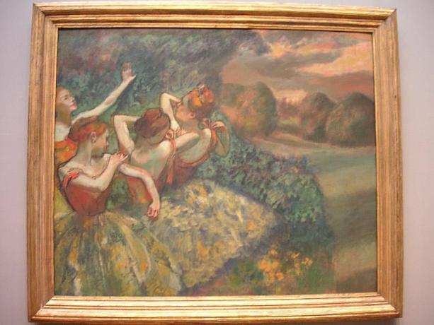 "Quatre danseurs" - Edgar Degas